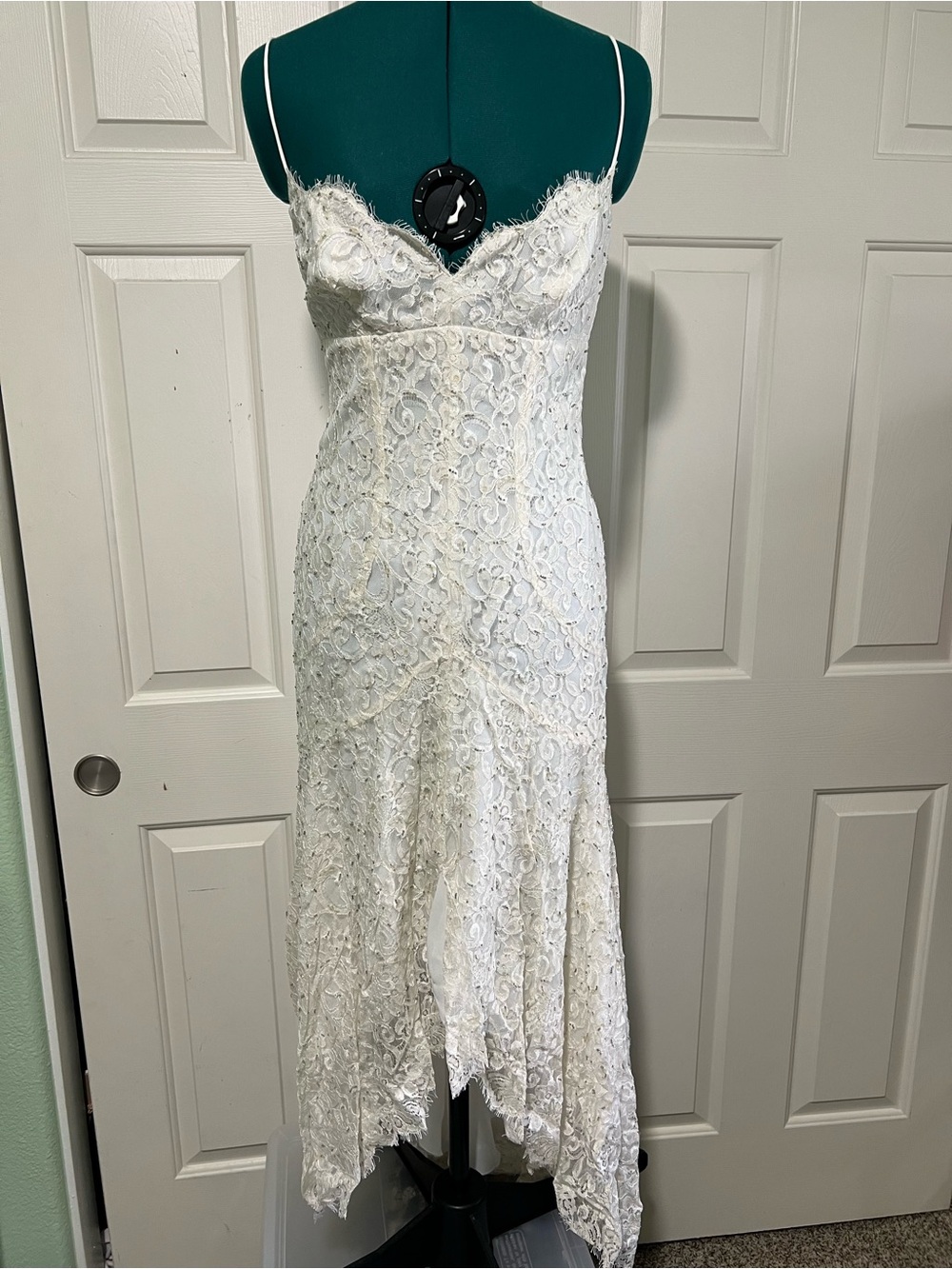 Nicole Miller Beaded slip dress